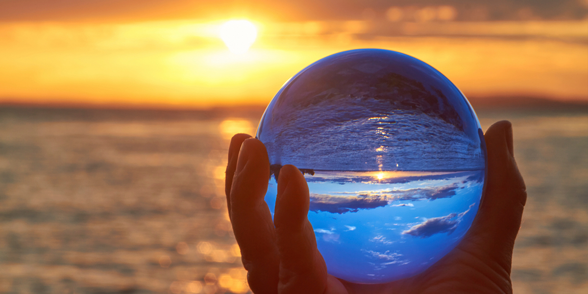 blue-crystal-ball-sunset